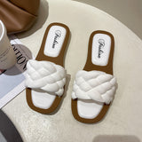 New Style Sandals And Slippers Casual All-Match Non-Slip Flat Slipper Women's Outer Wear Sandals