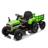 Children's electric tractor toy, powered by 24V battery, 200w * 2 motor 1.86-4.97MPH/remote control three speed adjustable