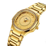 Missfox 2549 Women Watches Women Fashion Watch Geneva Designer Ladies Watch Luxury Brand Diamond Quartz Gold Wrist Watch Gifts For Women - Emete store