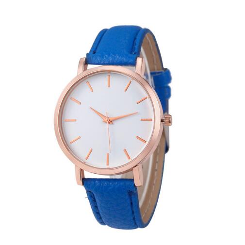 Leather Stainless Quartz Wrist Watches Women - Emete Store