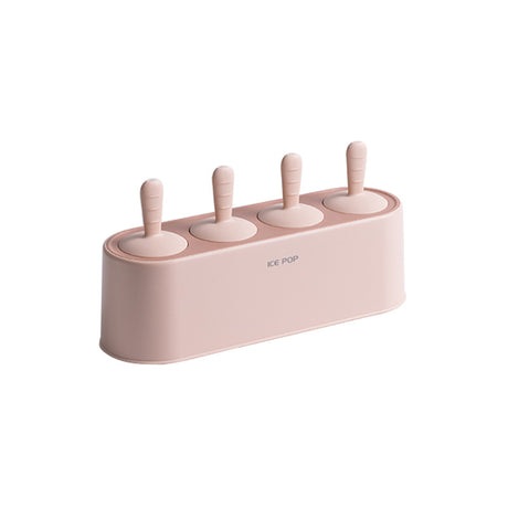 Popsicle Molds Sets 4Ice Pop Makers Reusable Ice Cream Mold - Dishwasher Safe, Durable DIY Popsicles Tray Holders - Emete store