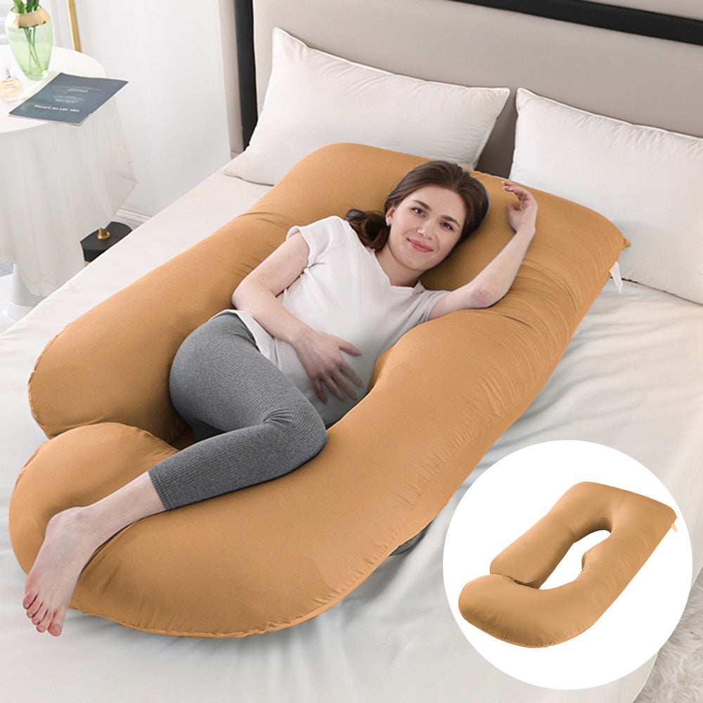 Emete J-shaped pregnancy sleeping pillow