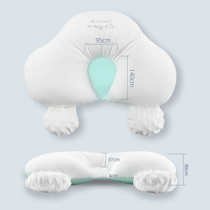 Baby Stereotyped Pillow Summer Breathable Comfort Pillow To Correct Head Shape Head Guard eprolo