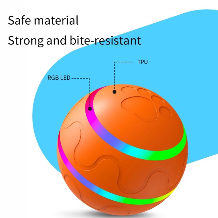 New Pet Dog Cat Toy Amusement Magic Tool Bite Resistant Molar Waterproof Electric Smart Toy Ball - Emete store