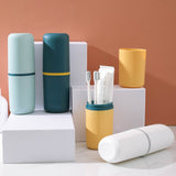 Travel Wash Cup Toothbrush Toothbrush Toothpaste Storage Box