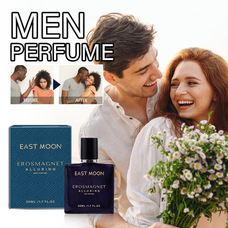 EAST MOON Men's Charm Perfume Lasting Fragrance Natural Fresh Release Charm Dating Atmosphere Perfume - Emete store
