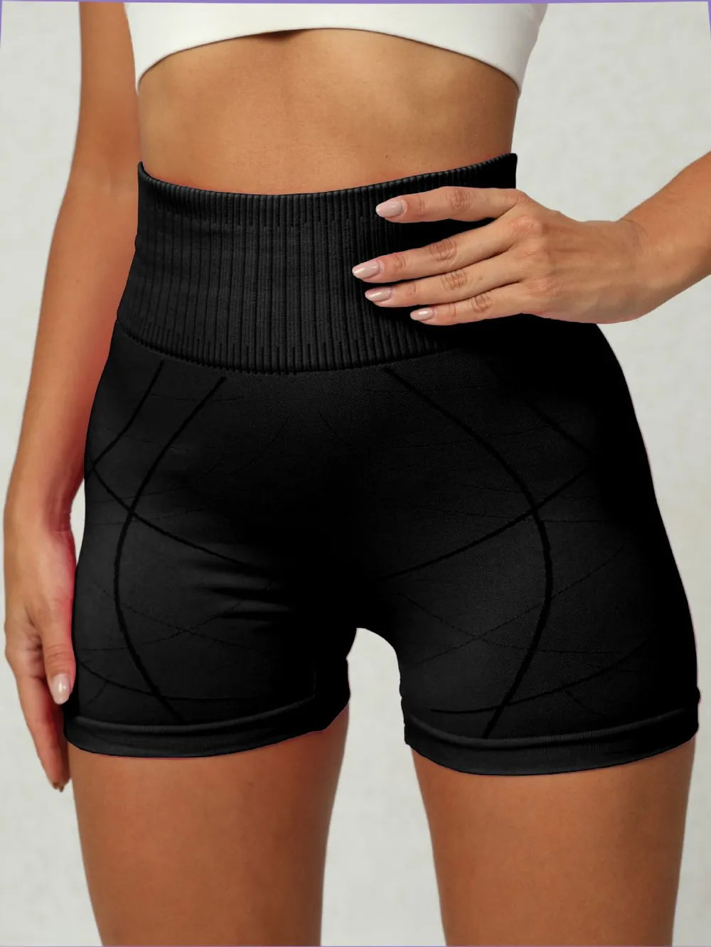 Best Online Shop in Australia - High Waist Active Shorts - Emete store