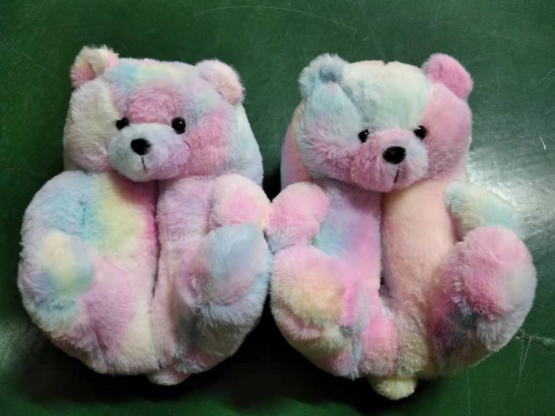 Teddy Bear Slippers - Emete Store