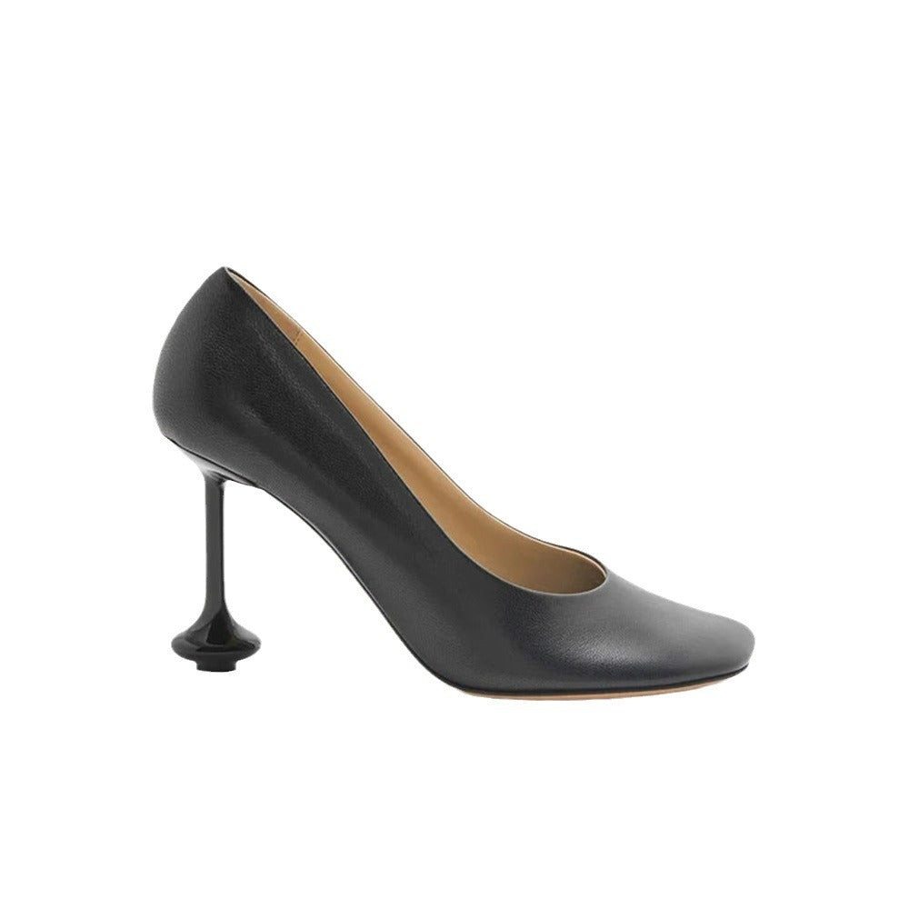 High-heeled special mouth round shoes - Emete Store