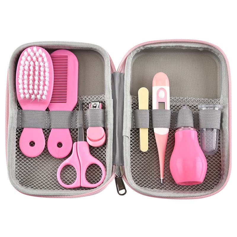 8pcs/set Baby Nail Scissors Clipper Portable Infant Child Healthcare Tools Sets eprolo