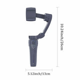 F12 mobile phone 3-axis anti shake stabilizer Tiktok live broadcast camera PTZ AI intelligent tracking face recognition - Emete store