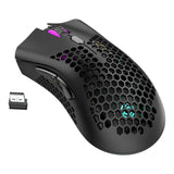 2.4GHz Wireless Gaming Mouse 7 Button 1600 DPI Adjustable RGB Backlit Rechargeable Mouse - Emete Store