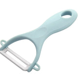 Scraping vegetable peeler