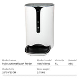 Wifi Smart APP Pet Feeder Household use Microchip Dog Automatic Pet Feeder Automatic Pet Feeder - Emete store