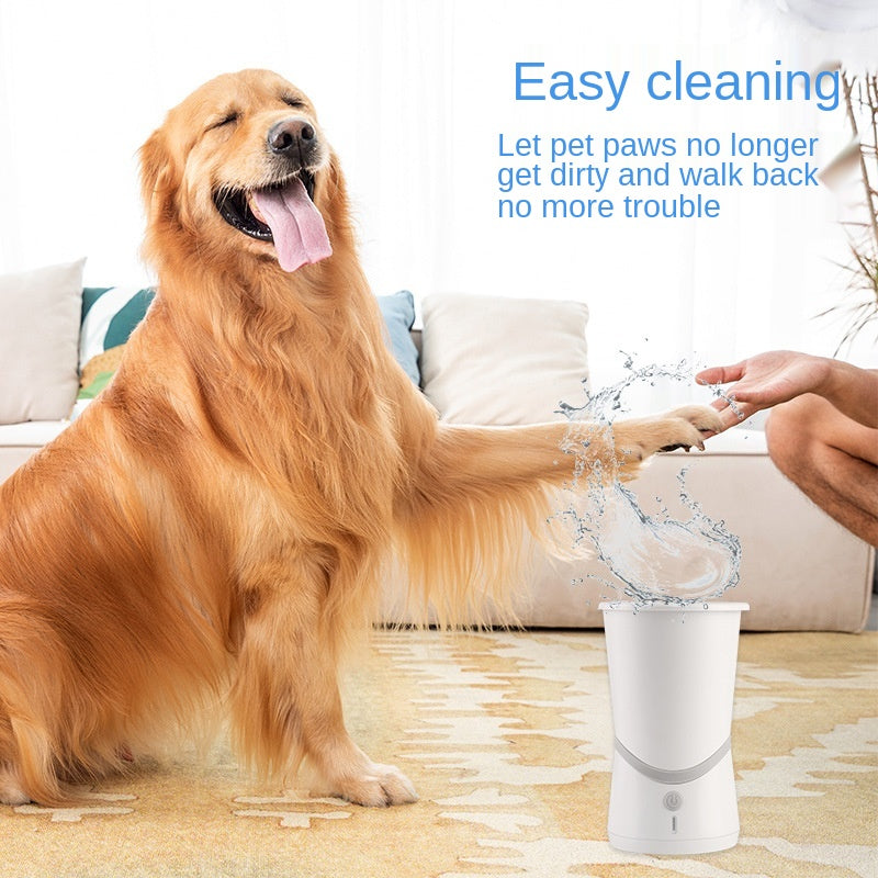 Pet Automatic Foot Washing Cup Smart Automatic Dog Cat Cleaning Paw Pet Cleaning Cup - Emete store