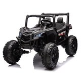 Side by Side 4x4 Ride on Off-Road Truck with Parent Remote Control, Battery Powered Electric Car w/High Low Speed