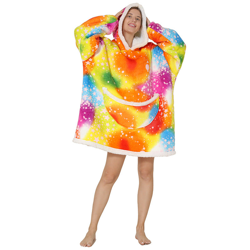 Comfy Hooded Fleece Blanket - emete Store