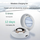 Health Smart Titanium Steel Ring Waterproof Blood Pressure Oxygen Sleep Movement Tracking Multi-Function Ring High-Tech Pair Ring - Emete store