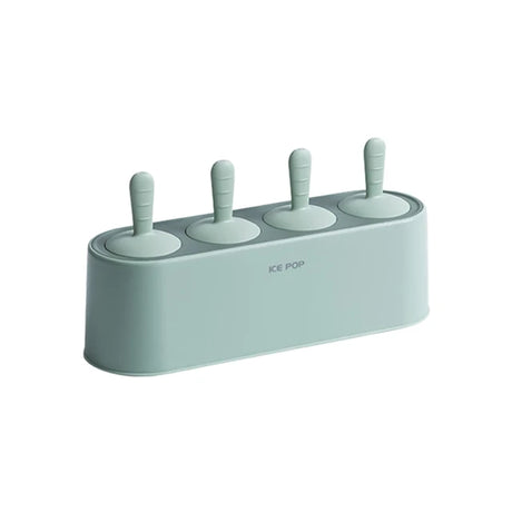 Popsicle Molds Sets 4Ice Pop Makers Reusable Ice Cream Mold - Dishwasher Safe, Durable DIY Popsicles Tray Holders - Emete store