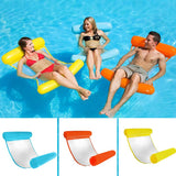 Water Hammock Single People Increase Inflatable Air Mattress Beach Lounger Floating Outdoor Foldable Sleeping Bed Chair