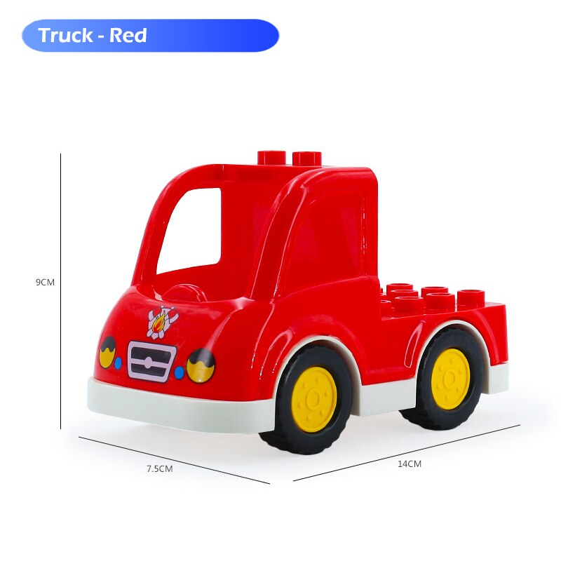 DIY Big Size Car Truck Building Blocks