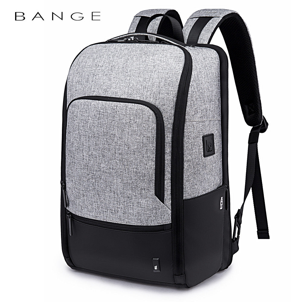 New Fashion Business Travel Backpack Men's Travel Outdoor Computer Backpack Waterproof Student School Bag