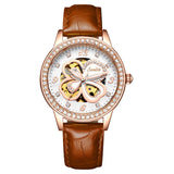 Sunkta Fashion Women's Watch Rose Gold Women's Watch Creative Waterproof Quartz Women's Watch - Emete store