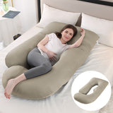 Emete J-shaped pregnancy sleeping pillow