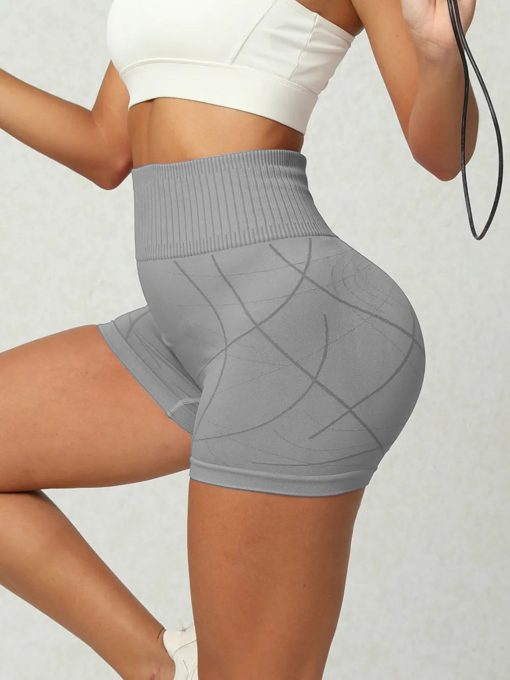Best Online Shop in Australia - High Waist Active Shorts - Emete store