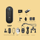Thumb Bike Camera Magnetic Back Clip Sports Camera Thumb Recorder Pet - Emete store