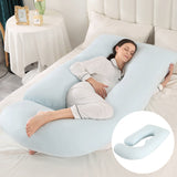 Emete J-shaped pregnancy sleeping pillow