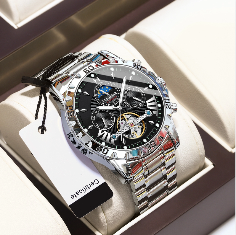 Swiss Brand Waterproof Automatic Mechanical Watch for Men - Emete store