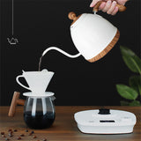 Stainless Steel Coffee Temperature Control Hand Pot Set