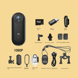 Thumb Bike Camera Magnetic Back Clip Sports Camera Thumb Recorder Pet - Emete store