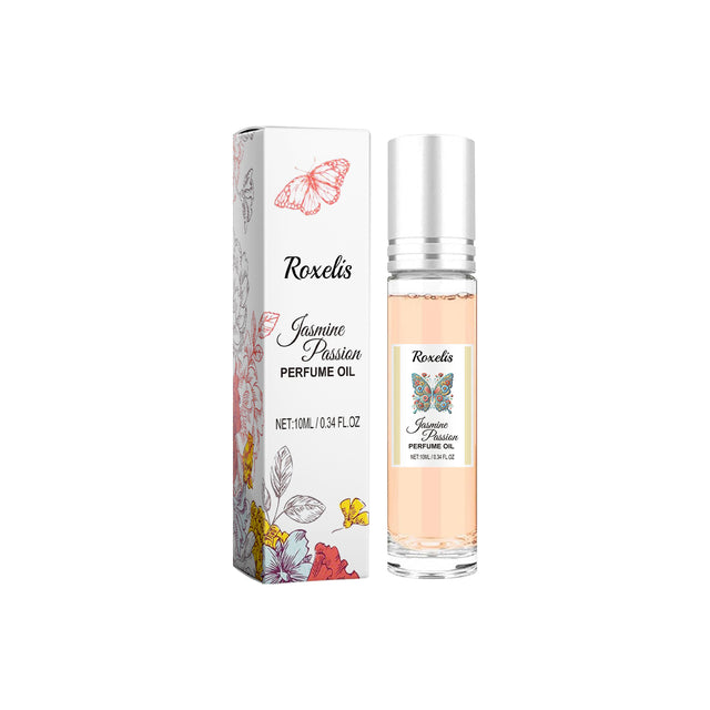 Roxelis Roll-On Jasmine Perfume Lasting Fragrance Portable Vial Perfume Charming Charm Perfume Pheromone Fragrance - Emete store