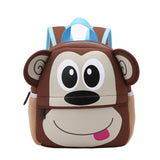 3D Animal Children Backpacks Brand Design Girl Boys Backpack Toddler Kids Neoprene School Bags Kindergarten Cartoon Bag