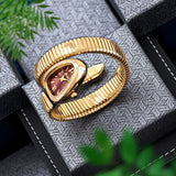 MISSFOX 1221 Women's Watches Snake Shape Luxury Wrist Watch For Women Steel Unique Gold Quartz Ladies Watch Clock Relogio Feminino - Emete store
