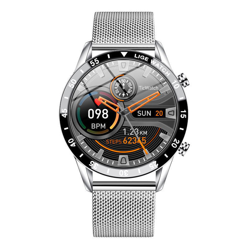 Multifunctional Smart Watch Bluetooth Call Pedometer Blood Pressure Heart Rate Detection Waterproof Watch - Emete store