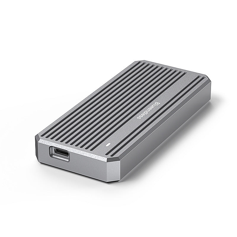 USB4 hard drive box M2 NVME solid-state drive reader 40G Thunderbolt 4 portable hard drive box with RGB light external - Emete store