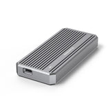 USB4 hard drive box M2 NVME solid-state drive reader 40G Thunderbolt 4 portable hard drive box with RGB light external - Emete store