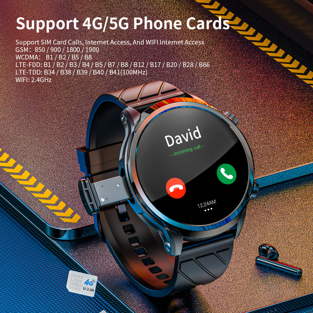 4G Smart Watch Independent Android System SIM Card Phone Watch WiFi - Emete store