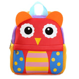 3D Animal Children Backpacks Brand Design Girl Boys Backpack Toddler Kids Neoprene School Bags Kindergarten Cartoon Bag