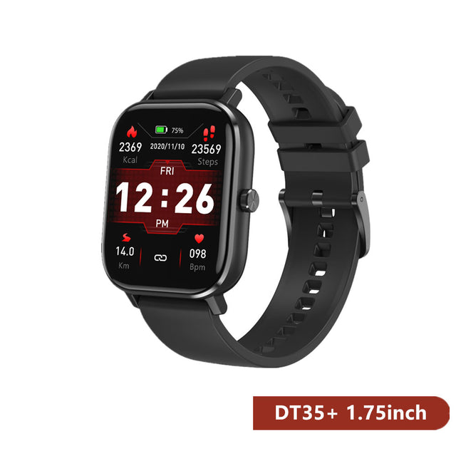 Cobrafly DT35+ Smart Watch Men Women 1.75inch Bluetooth Call Watches ECG PPG - Emete store