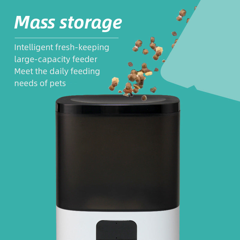 Wifi Smart APP Pet Feeder Household use Microchip Dog Automatic Pet Feeder Automatic Pet Feeder - Emete store