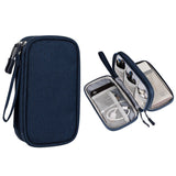 New Flat Digital Multifunctional Portable Travel Data Cable Storage Bag