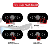VIVIBEE Bone Conduction Sunglasses Music Zungle 2019 Trending Products Smart Men Bluetooth Women Polarized Audio Sun Glasses - Emete store