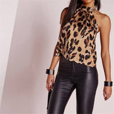 Leopard Print Ladies Top