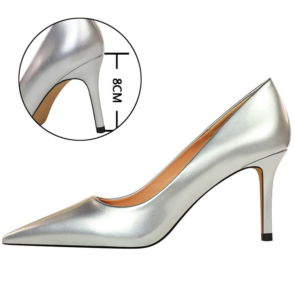 Professional Patent Leather High Heels - Emete Store