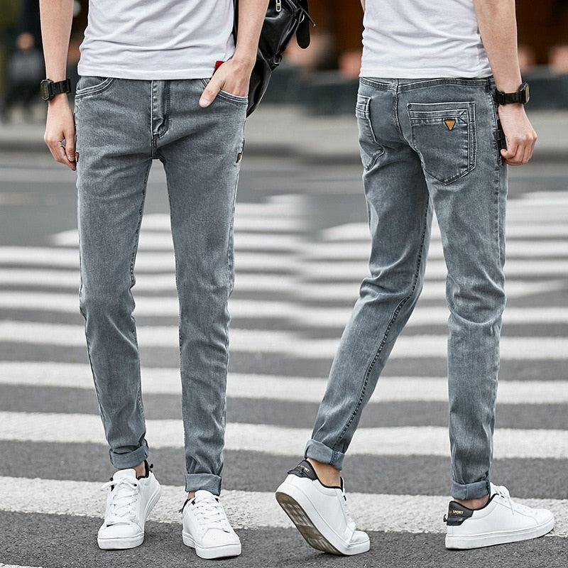 Denim Skinny Jeans Distressed Men - Emete Store