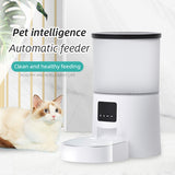 Wifi Smart APP Pet Feeder Household use Microchip Dog Automatic Pet Feeder Automatic Pet Feeder - Emete store